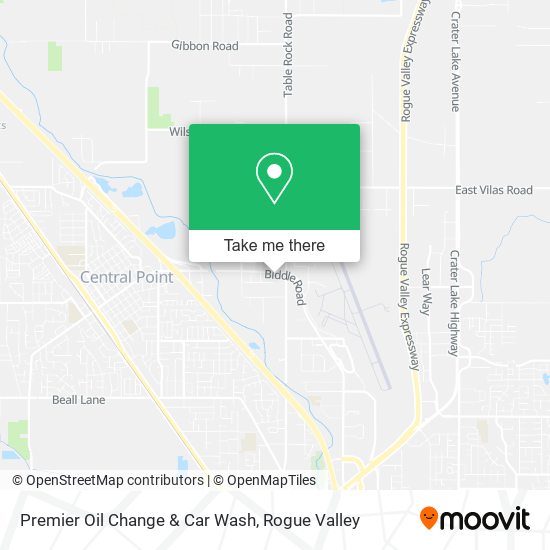 Premier Oil Change & Car Wash map