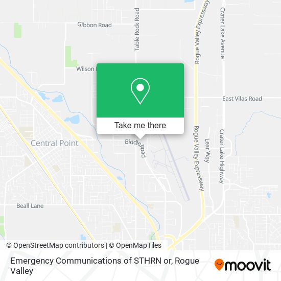 Emergency Communications of STHRN or map