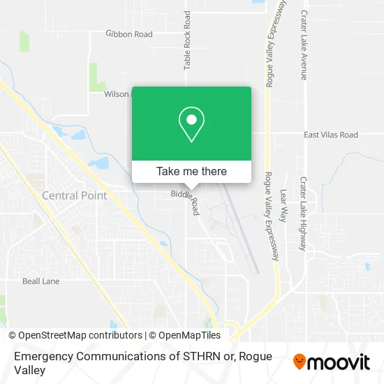Mapa de Emergency Communications of STHRN or