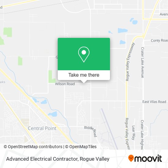 Advanced Electrical Contractor map