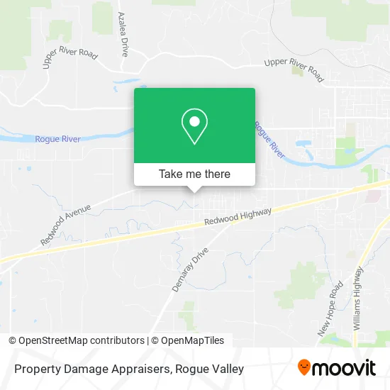 Property Damage Appraisers map