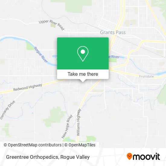 Greentree Orthopedics map