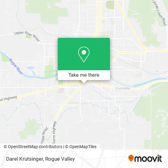 Mapa de Darel Krutsinger
