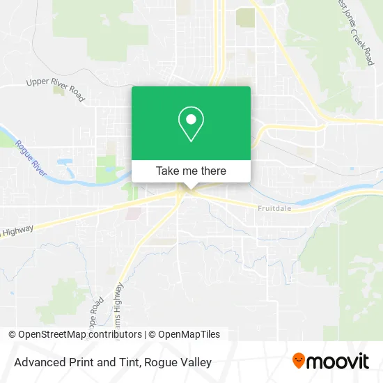 Advanced Print and Tint map