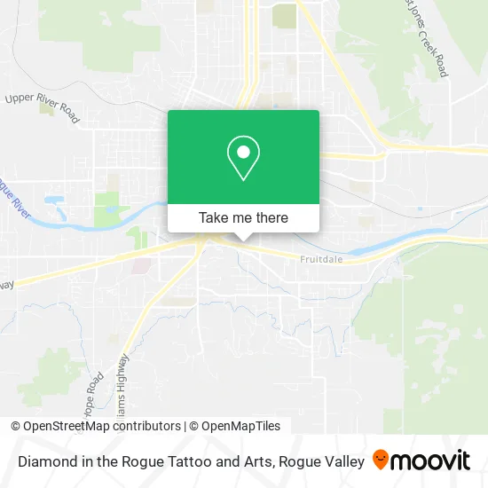 Mapa de Diamond in the Rogue Tattoo and Arts