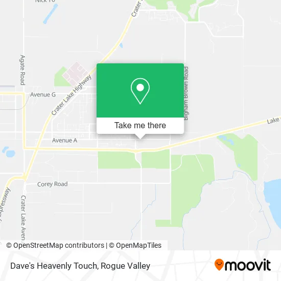 Dave's Heavenly Touch map