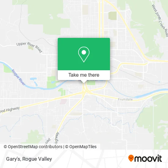 Mapa de Gary's