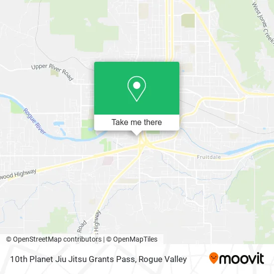 Mapa de 10th Planet Jiu Jitsu Grants Pass