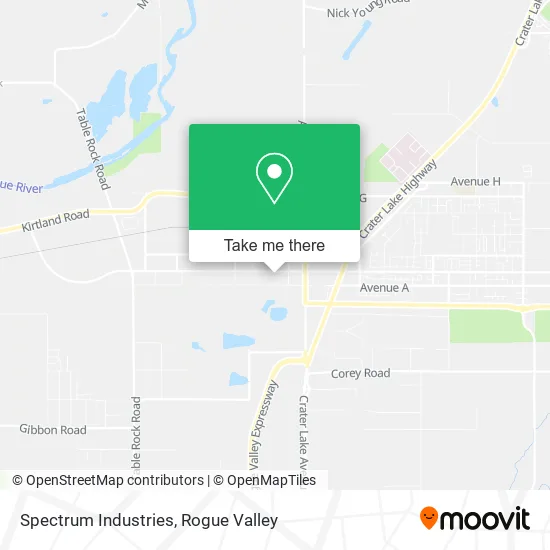 Spectrum Industries map