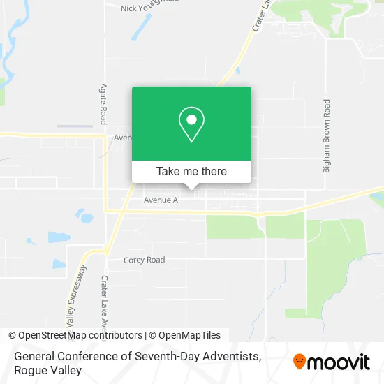 Mapa de General Conference of Seventh-Day Adventists