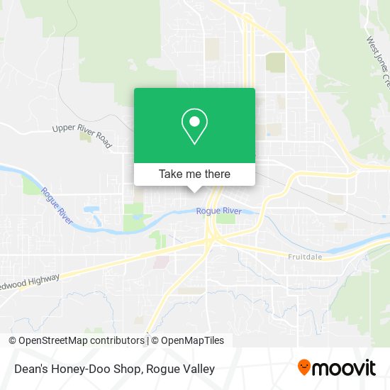 Mapa de Dean's Honey-Doo Shop
