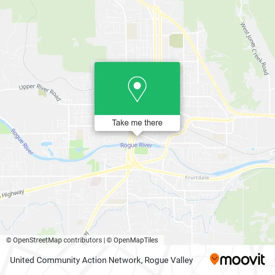 United Community Action Network map