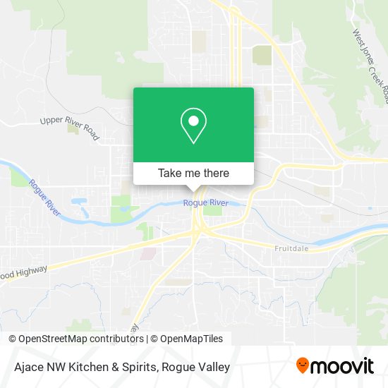 Ajace NW Kitchen & Spirits map