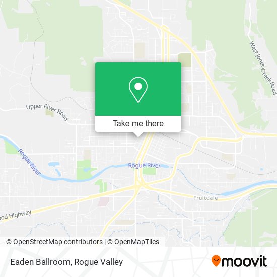 Eaden Ballroom map