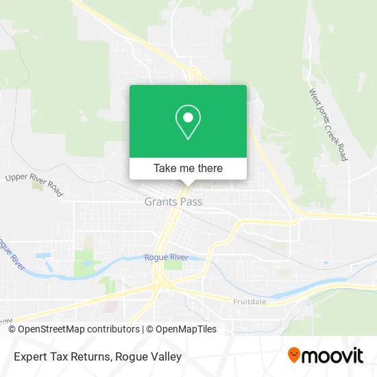 Expert Tax Returns map