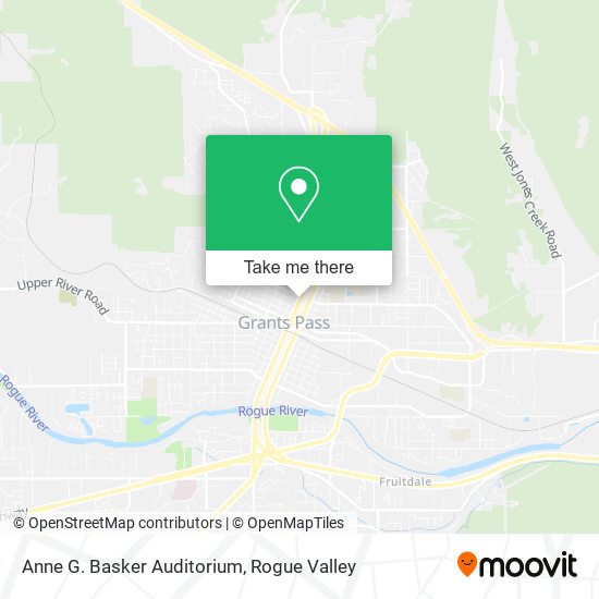 Mapa de Anne G. Basker Auditorium