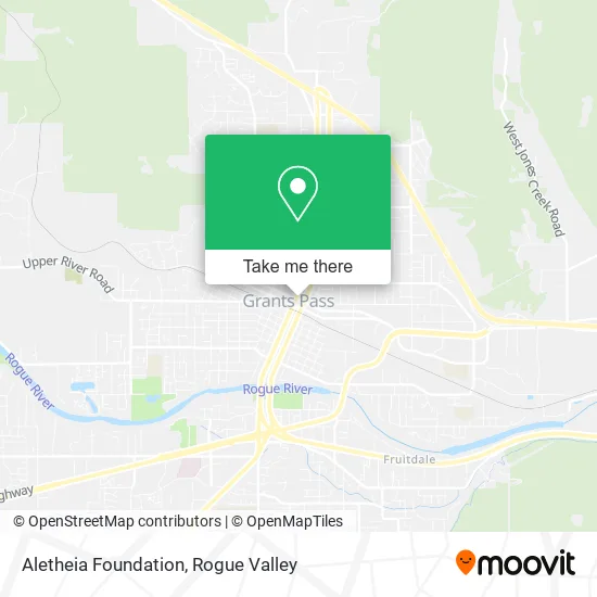 Aletheia Foundation map