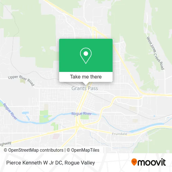 Pierce Kenneth W Jr DC map