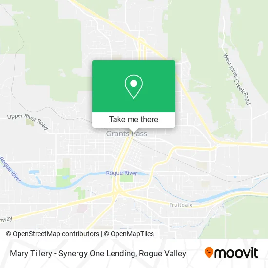 Mary Tillery - Synergy One Lending map
