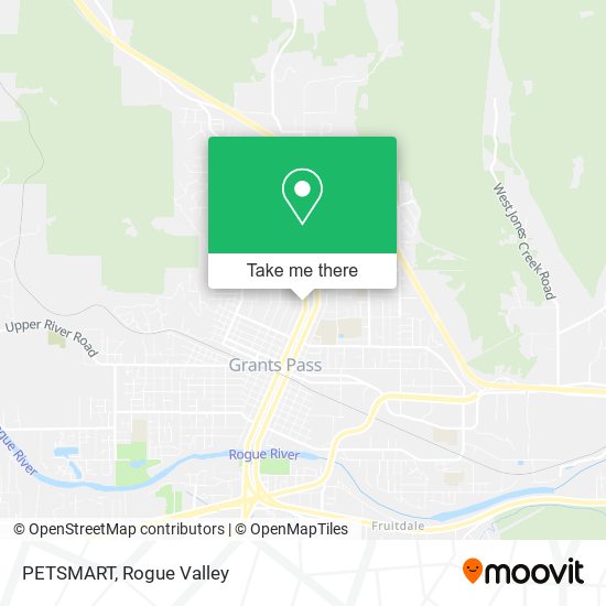 PETSMART map