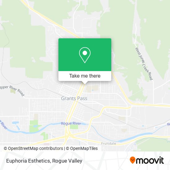 Euphoria Esthetics map