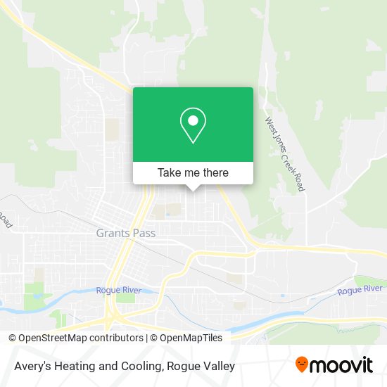 Avery's Heating and Cooling map
