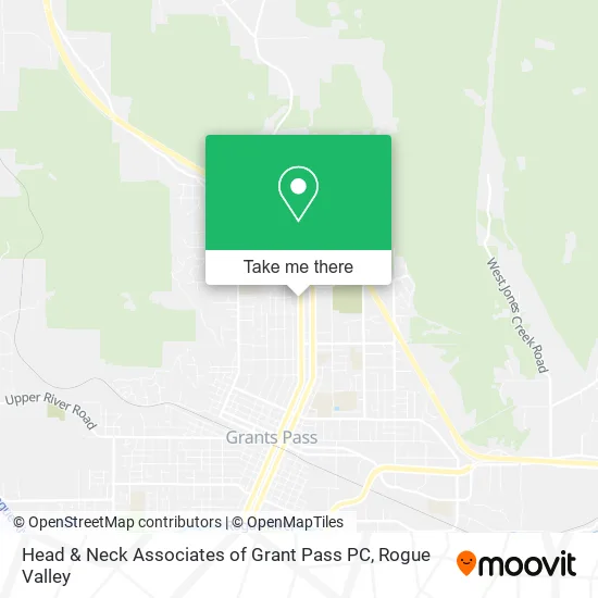 Head & Neck Associates of Grant Pass PC map