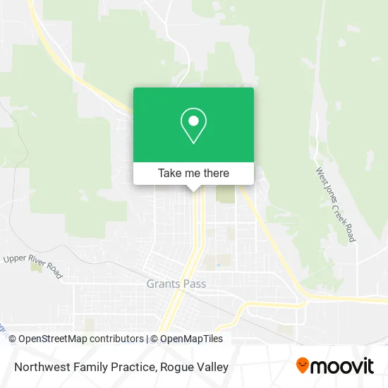 Northwest Family Practice map