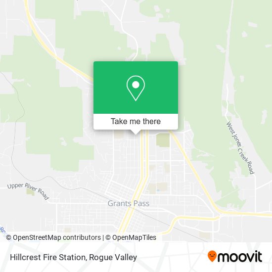 Mapa de Hillcrest Fire Station