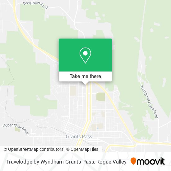 Travelodge by Wyndham-Grants Pass map