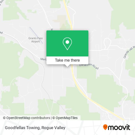 Mapa de Goodfellas Towing