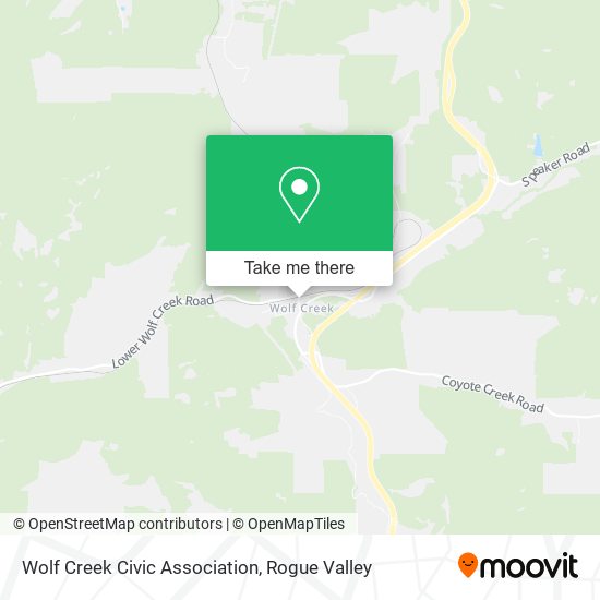 Mapa de Wolf Creek Civic Association