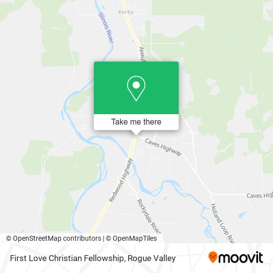 Mapa de First Love Christian Fellowship