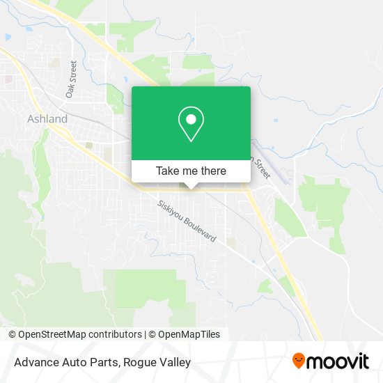 Advance Auto Parts map