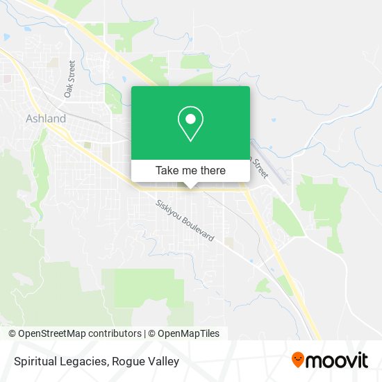 Spiritual Legacies map