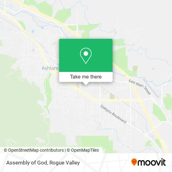 Assembly of God map