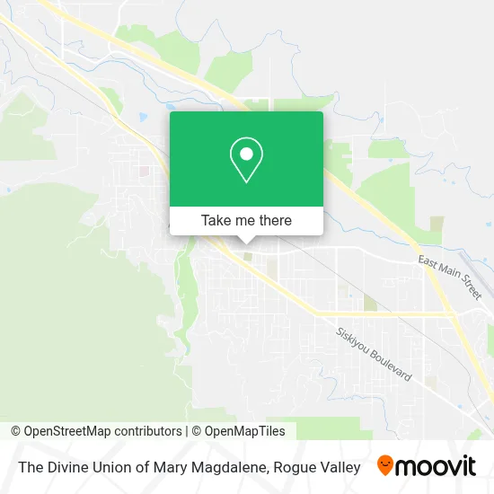 The Divine Union of Mary Magdalene map
