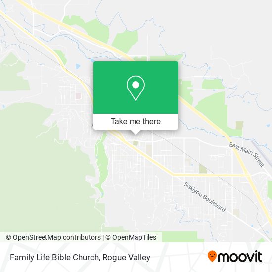 Mapa de Family Life Bible Church