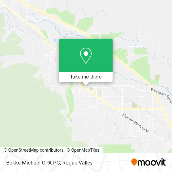 Bakke Michael CPA PC map
