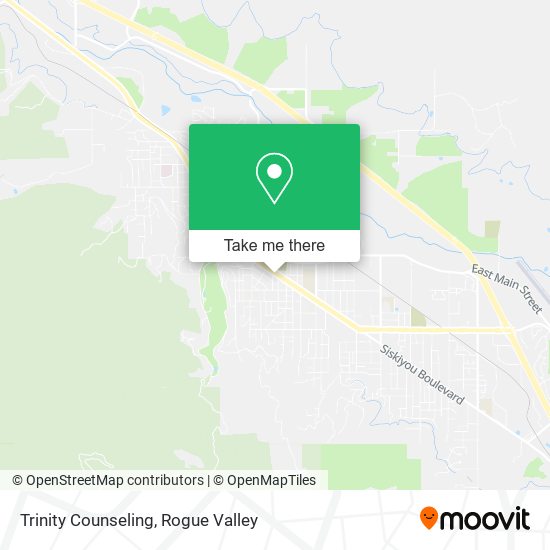 Trinity Counseling map