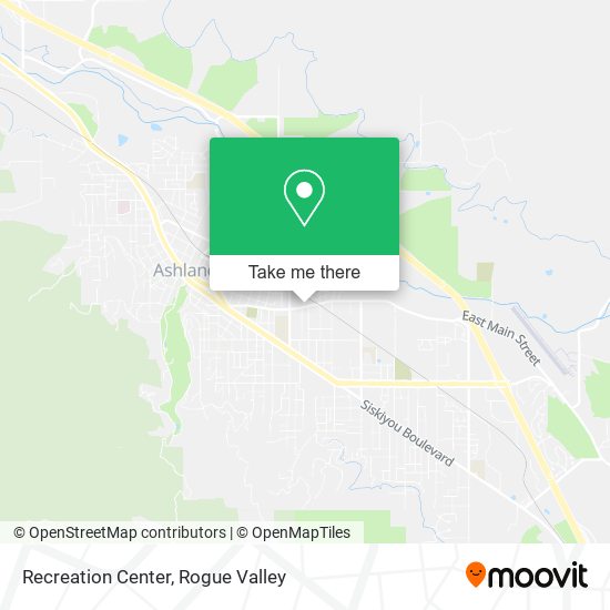 Mapa de Recreation Center
