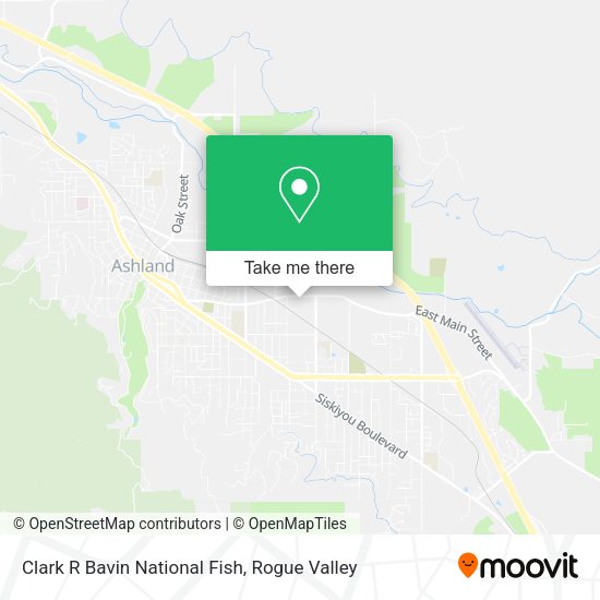 Clark R Bavin National Fish map