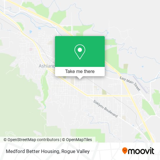 Medford Better Housing map