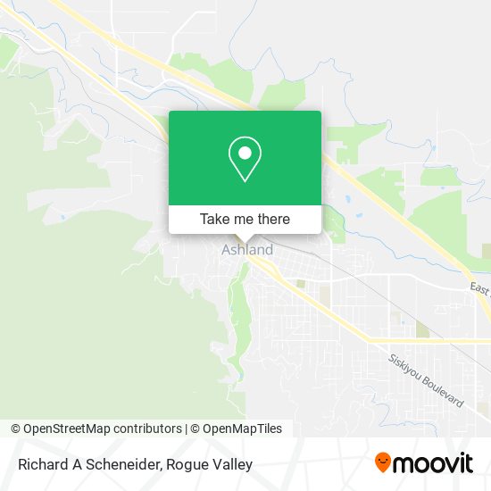 Richard A Scheneider map