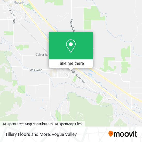 Tillery Floors and More map