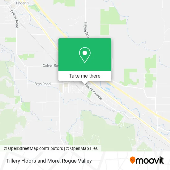 Mapa de Tillery Floors and More