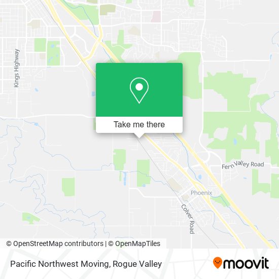 Pacific Northwest Moving map