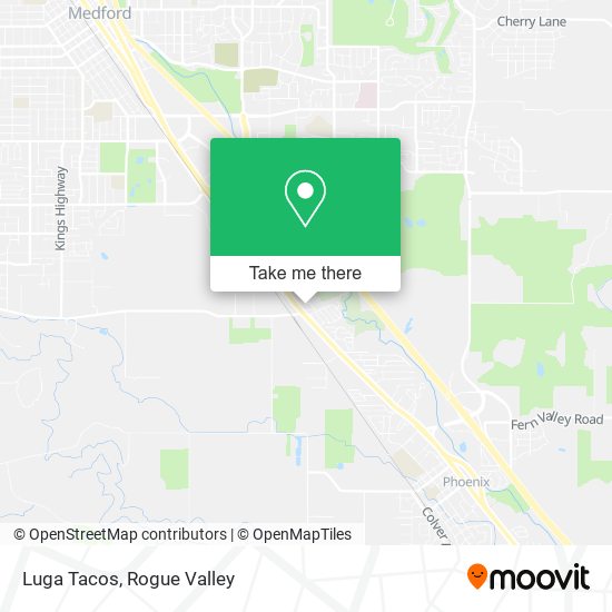 Mapa de Luga Tacos