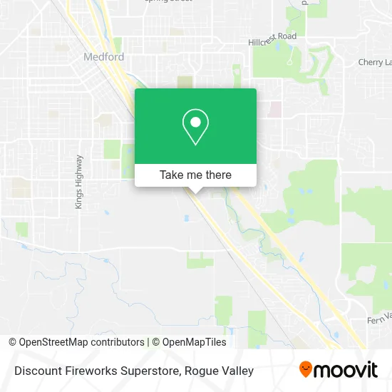 Discount Fireworks Superstore map