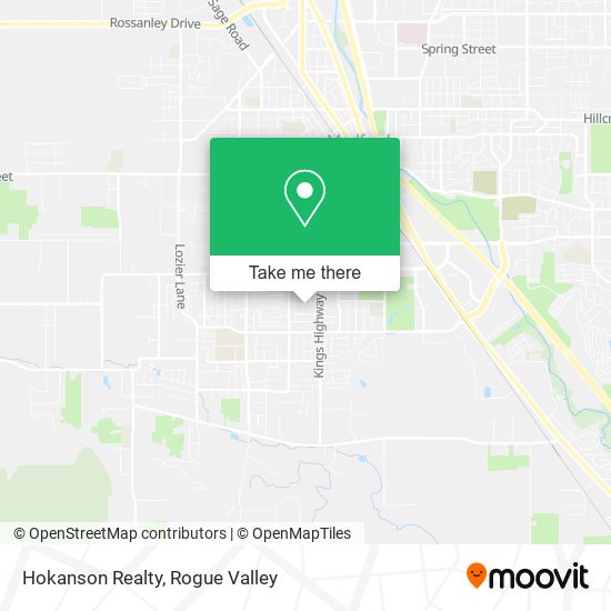 Hokanson Realty map